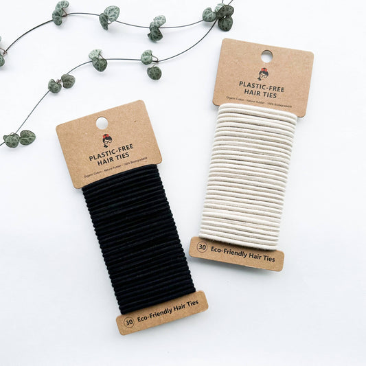 Organic Biodegradable Plastic Free Hair Ties