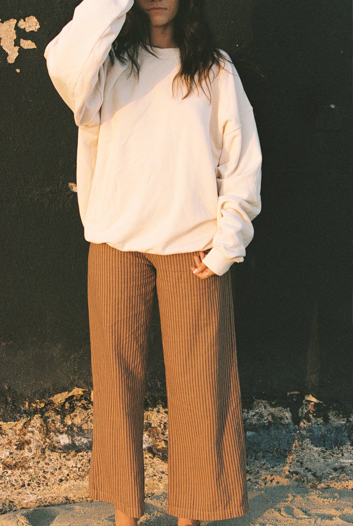 Desert Sand Linen Trouser